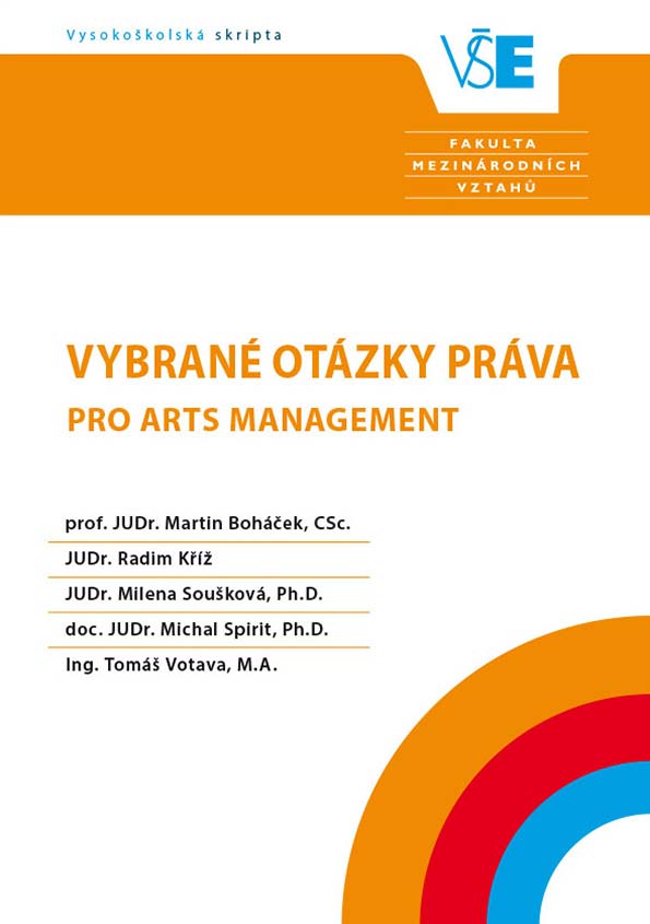 Vybrané otázky práva pro Arts Management