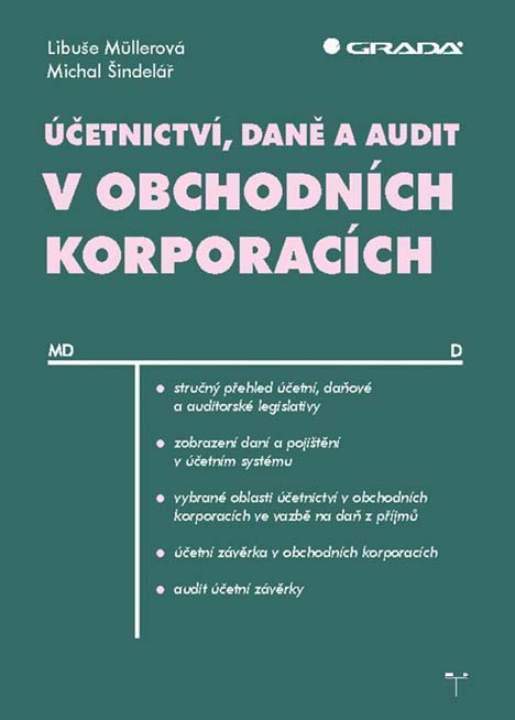 Účetnictví, daně a audit v obchodních korporacích