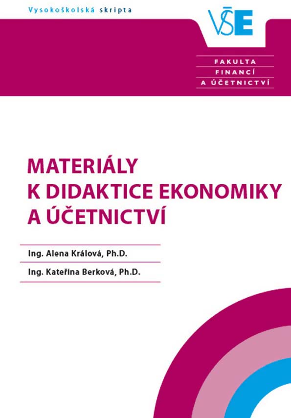 Materiály k didaktice ekonomiky a účetnictví