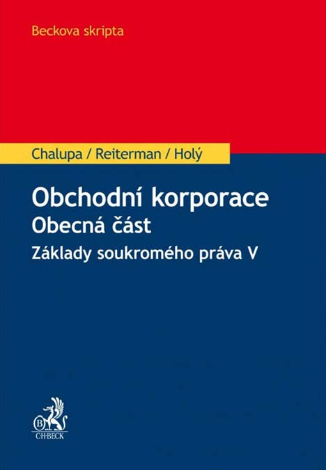 Obchodní korporace - Obecná část