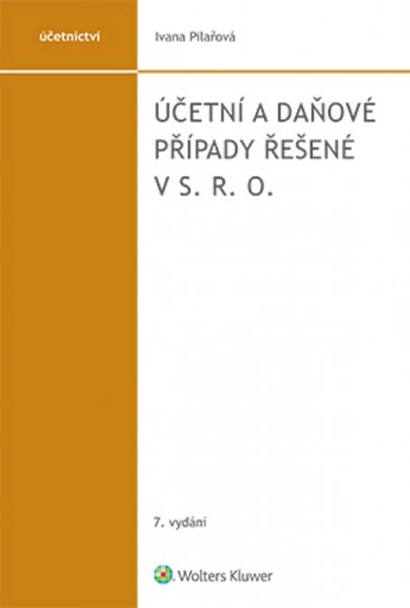 Účetní a daňové případy řešené v s.r.o.