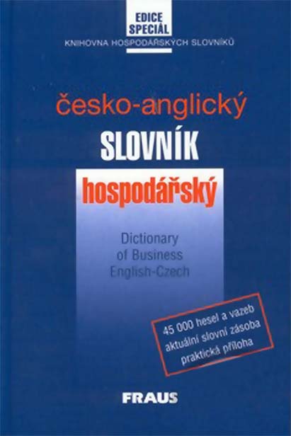 Česko-anglický slovník hospodářský