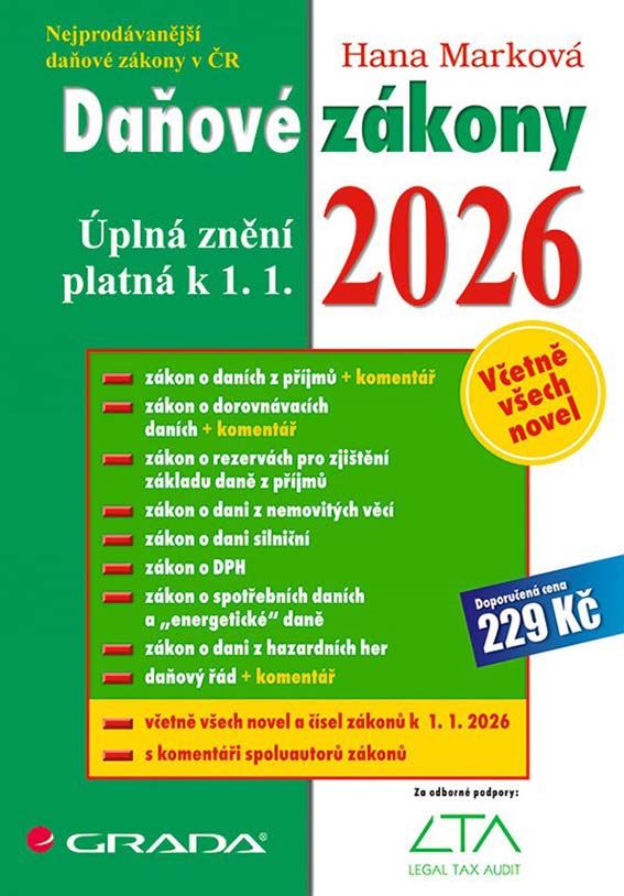 •Daňové zákony 2026•