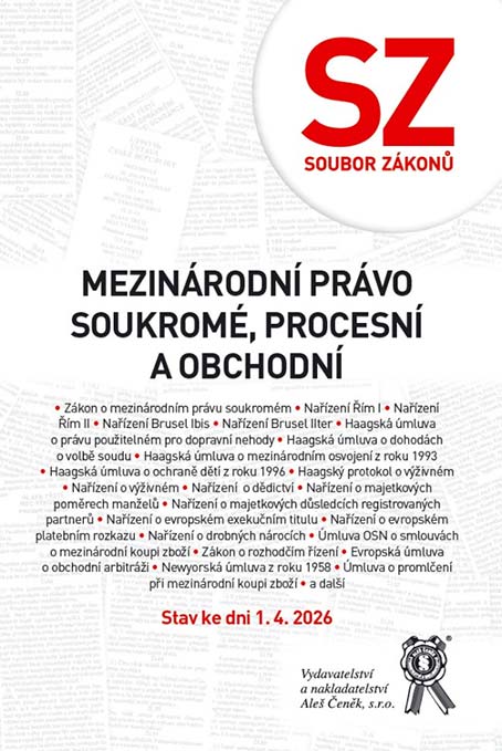 •Mezinárodní právo soukromé, procesní a obchodní•