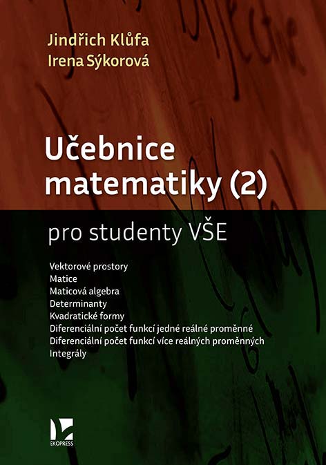 •Učebnice matematiky (2) pro studenty VŠE•