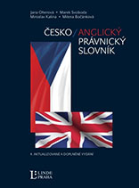 Česko-anglický právnický slovník