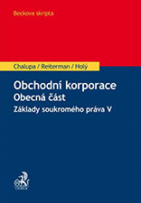 Obchodní korporace - Obecná část