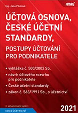 Účtová osnova, české účetní standardy, postupy účtování pro podnikatele 2021