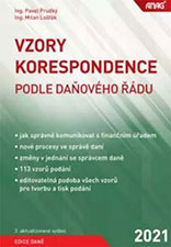 Vzory korespondence podle daňového řádu