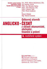 Česko-anglický odborný slovník z oblasti ekonomické, obchodní, finanční a právní